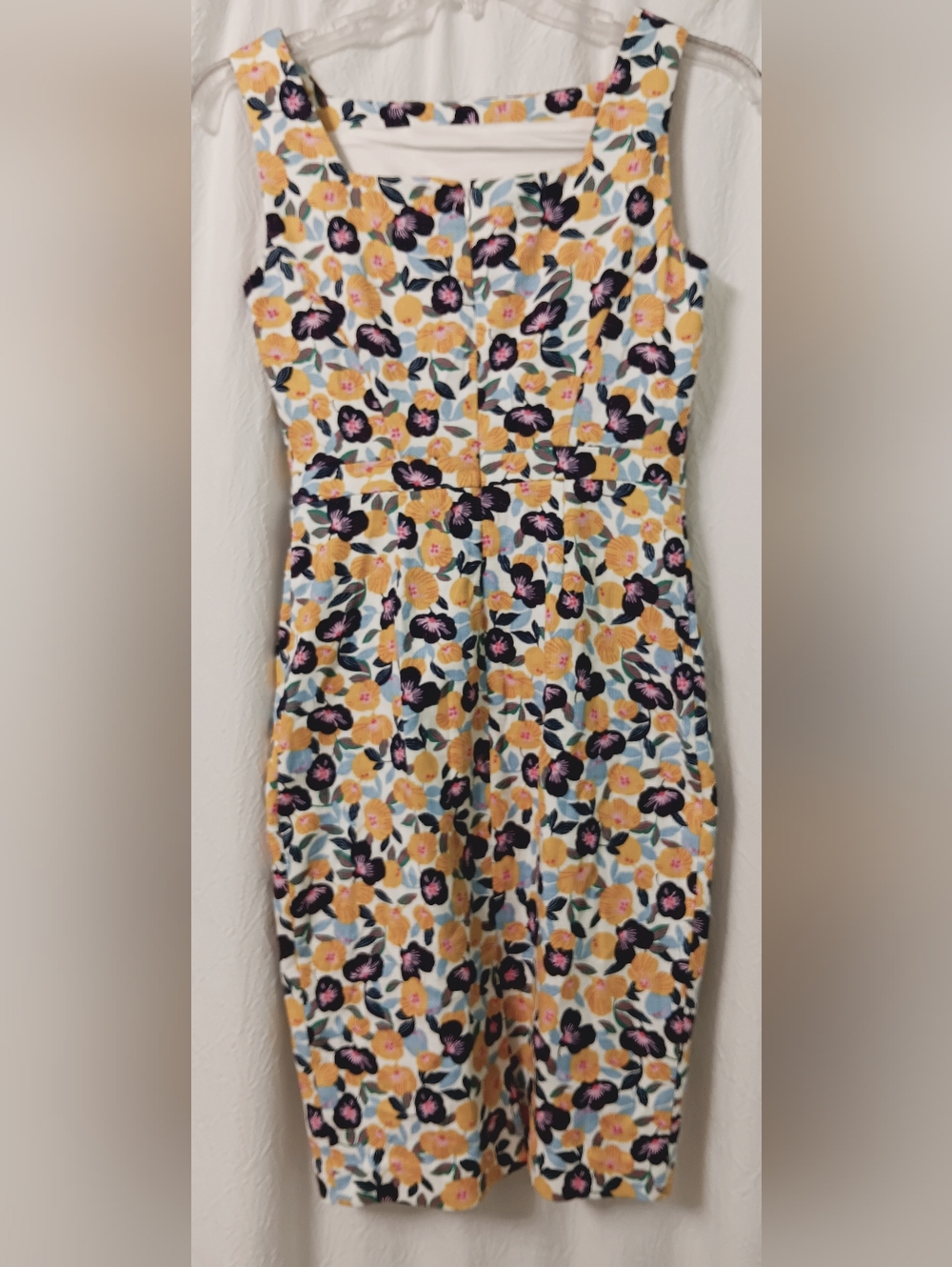 NWT Boden Heather Dress Textured Fallen Peony Floral Print Pockets Size 4 - Picture 6 of 16